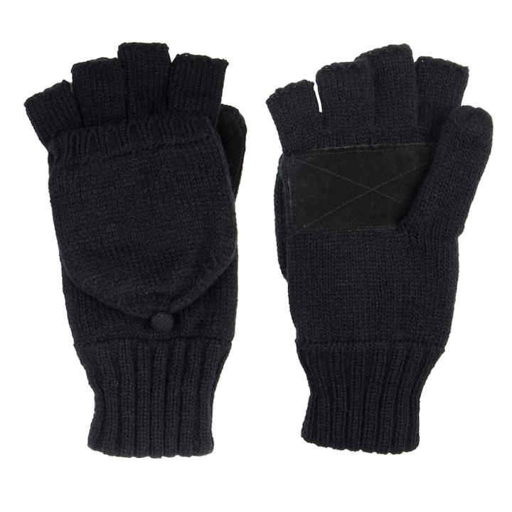 Men's Levi's&reg; Convertible Flip-top Mittens, Black