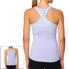 Women's Shape Active S-seam Scoopneck Racerback Workout Tank, Size: Xl, Med Purple