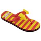 Women's College Edition Maryland Terrapins Bow Flip-flops, Size: Large, Red