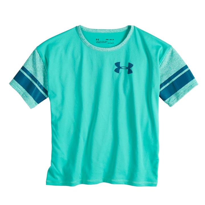 Girls 7-16 Under Armour Tech Essentials Tee, Size: Large, Purple