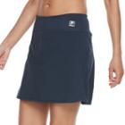 Women's Fila Sport&reg; Lasercut Side Woven Skort, Size: Large, Blue (navy)