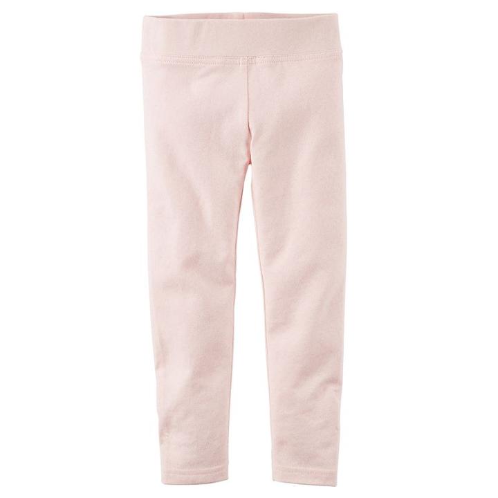 Girls 4-8 Carter's Sparkle Leggings, Girl's, Size: 6, Pink