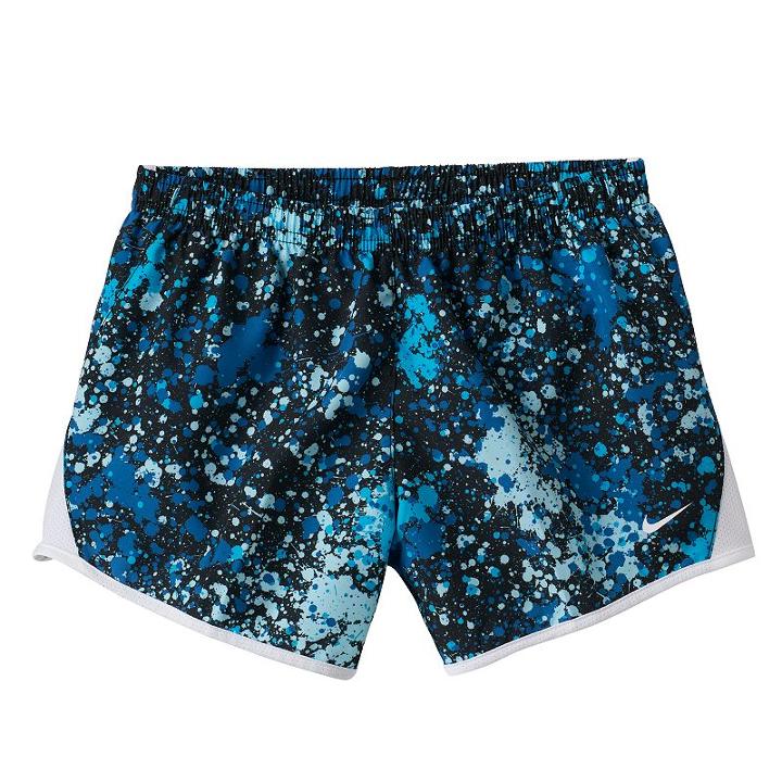 Girls 7-16 Nike Dri-fit Running Shorts, Girl's, Size: Medium, Turquoise/blue (turq/aqua)