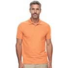 Men's Croft & Barrow&reg; Tailored-fit Polo, Size: Xl, Brt Orange
