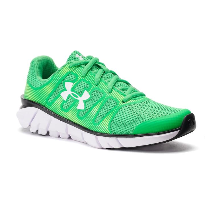 Under Armour Jettison Grade School Boys' Sneakers, Size: 7, Green