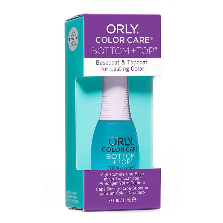 Orly Color Care Bottom + Top Nail Treatment, Multicolor