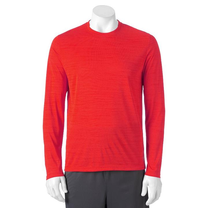 Big & Tall Fila Sport&reg; Performance Tee, Men's, Size: Xl Tall, Red