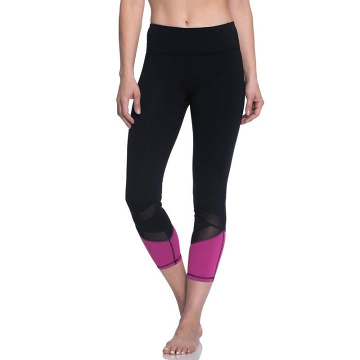 Women's Gaiam Om Align Yoga Capri Leggings, Size: Large, Oxford