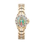 Elgin Women's Cubic Zirconia Our Lady Of Guadalupe Watch, Yellow