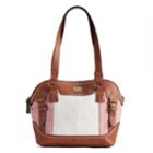 Concept Copeland Contrast Satchel, Women's, Light Pink
