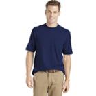 Men's Izod Mock-layer Crewneck Tee, Size: Xxl, Brt Blue