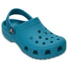 Crocs Classic Kid's Clogs, Kids Unisex, Size: 13, Turquoise/blue (turq/aqua)