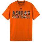 Boys 8-20 Adidas Football Tee, Boy's, Size: Medium, Orange
