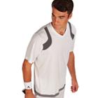 Men's Antigua Block Jersey Tee, Size: Large, White Oth