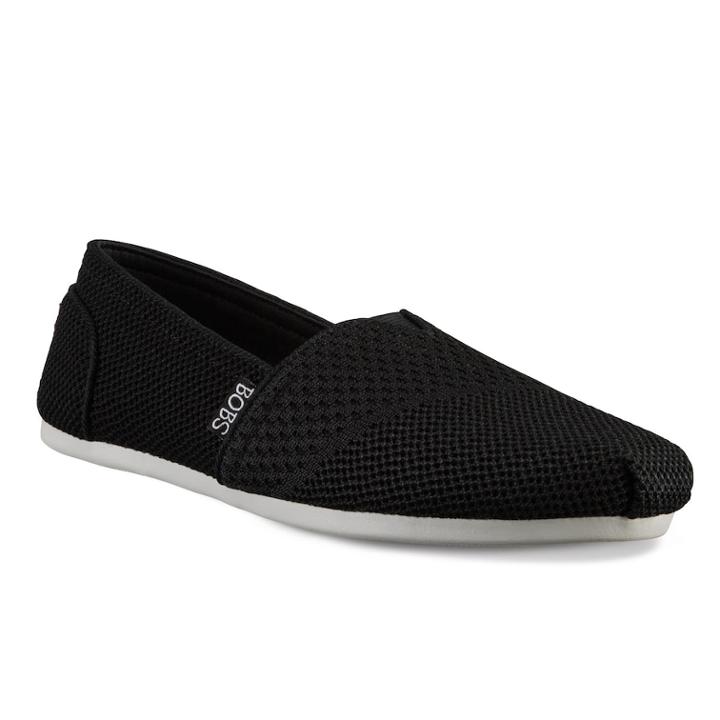 Skechers Bobs Plush Urban Trails Women's Slip-on Flats, Size: 6, Grey (charcoal)