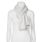 Columbia Cable-knit Oblong Scarf, Women's, White
