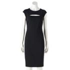 Women's Jennifer Lopez Cutout Sheath Dress, Size: 6, Ovrfl Oth