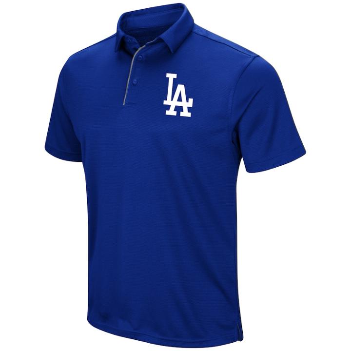 Men's Under Armour Los Angeles Dodgers Tech Polo Shirt, Size: Xl, Brt Blue