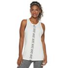 Women's Nike Dry Training Tank, Size: Medium, White