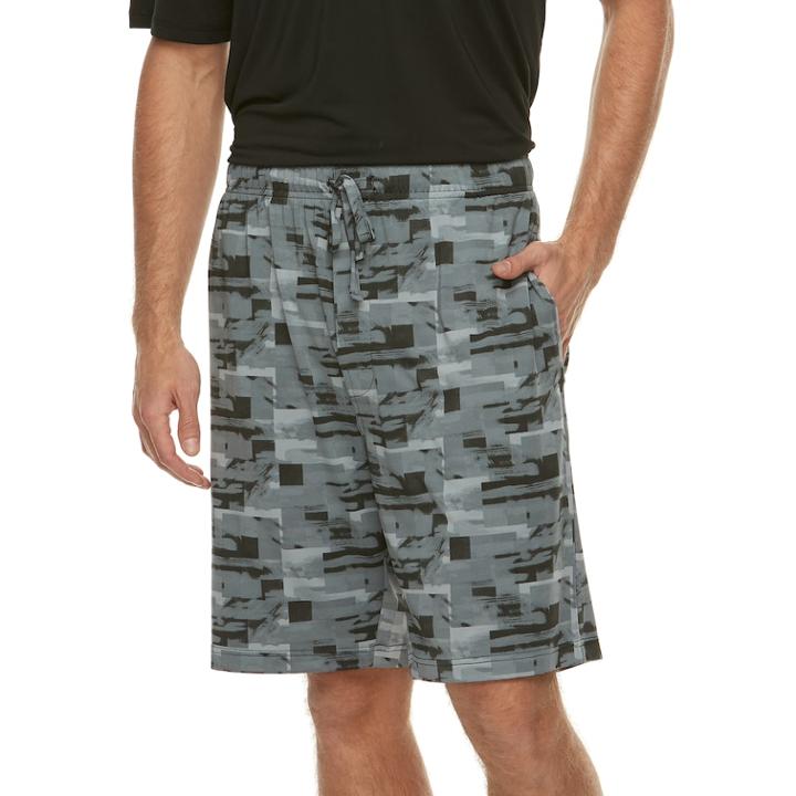 Men's Jockey Suede Jersey Sleep Shorts, Size: Medium, Grey