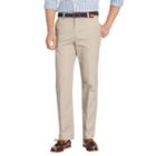 Big & Tall Izod Twill Flat-front Pants, Men's, Size: 50x29, Lt Beige