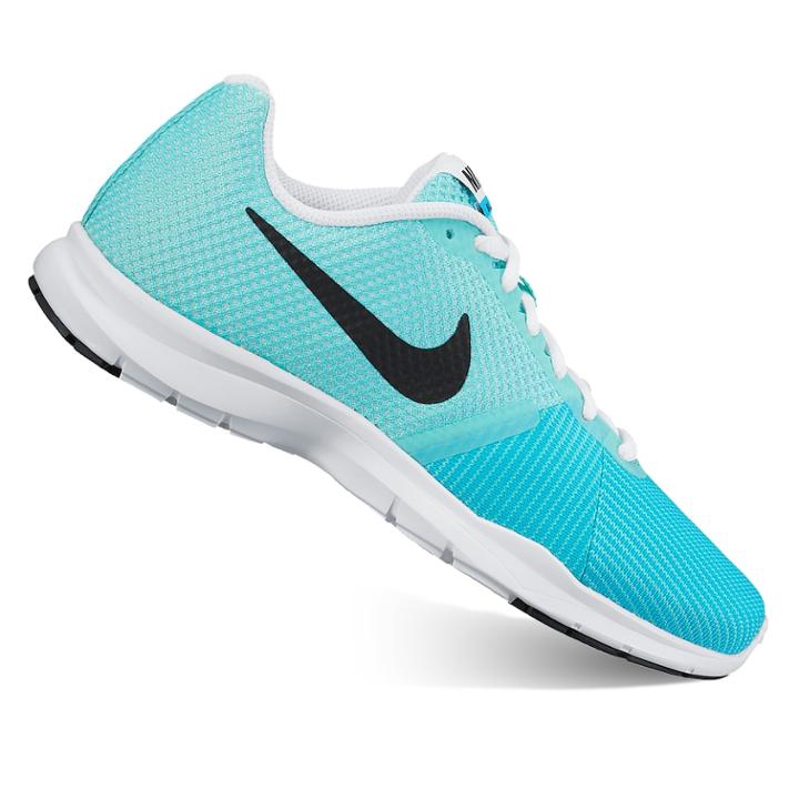 Nike Flex Bijoux Grade School Girls' Sneakers, Size: 5, Green