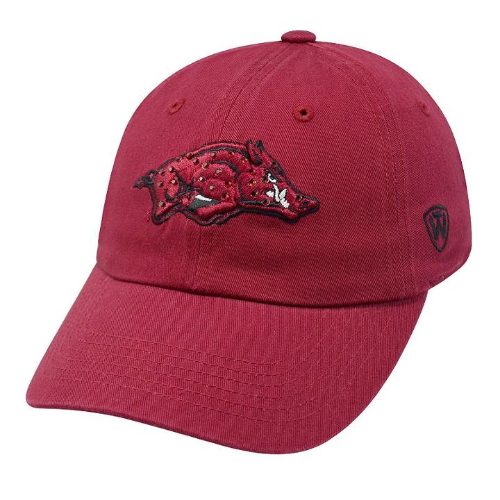 Women's Top Of The World Arkansas Razorbacks Flair Cap, Med Red