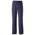 Big & Tall Croft & Barrow&reg; True Comfort Knit Lounge Pants, Men's, Size: Xl Tall, Blue