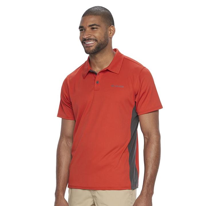 Men's Columbia Cool Coil Classic-fit Polo, Size: Medium, Orange Oth