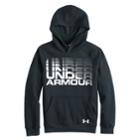 Boys 8-20 Under Armour Rival Logo Hoodie, Size: Small, Black