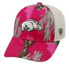 Adult Top Of The World Arkansas Razorbacks Doe Camo Adjustable Cap, Women's, Med Pink