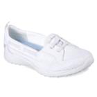 Skechers Microburst Flat Gore Women's Shoes, Size: 5.5, White