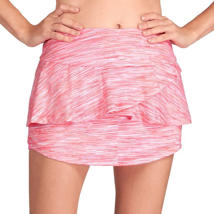 Women's Tail Blazing Sunset Saskia Tennis Skort, Size: Xl, Brt Pink