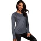 Women's Maidenform Active Thumb Hole Top, Size: Xlrg Av/rg, Grey