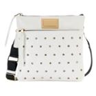 Juicy Couture Studded Flat Crossbody Bag, Women's, White
