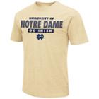 Men's Campus Heritage Notre Dame Fighting Irish War Cry Tee, Size: Small, Blue (navy)