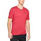 Mens' Under Armour Tech V-neck Tee, Size: Xl, Brt Red