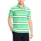 Big & Tall Chaps Striped Polo Shirt, Men's, Size: 4xb, Green