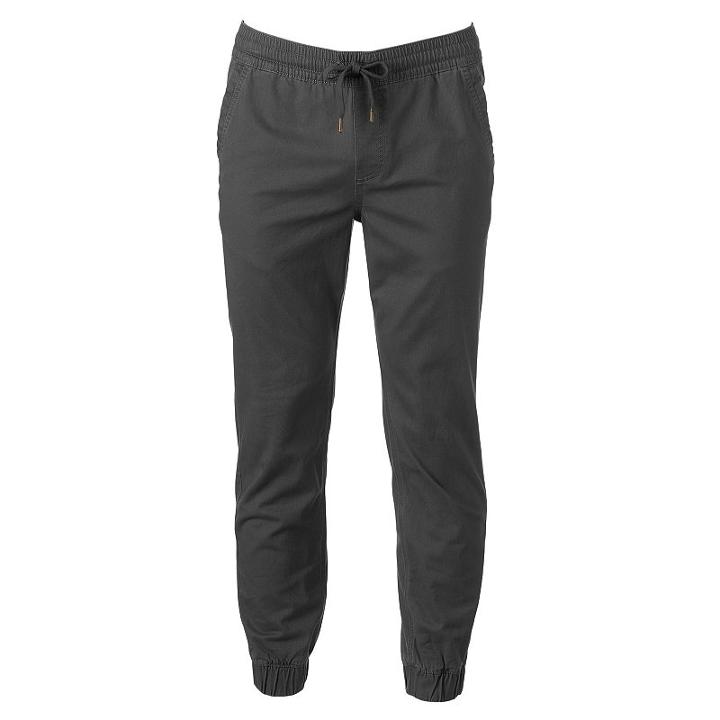 Men's Urban Pipeline Twill Jogger Pants, Size: Large, Grey