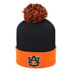 Adult Top Of The World Auburn Tigers Pom Knit Hat, Men's, Blue (navy)