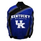 Men's Franchise Club Kentucky Wildcats Warrior Twill Jacket, Size: Xxl, Blue