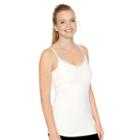 Maternity Oh Baby By Motherhood&trade; Lace-trim Nursing Camisole, Women's, Size: Small, Natural