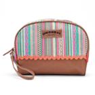 Unionbay Striped Wristlet Cosmetic Pouch, Women's, Multicolor