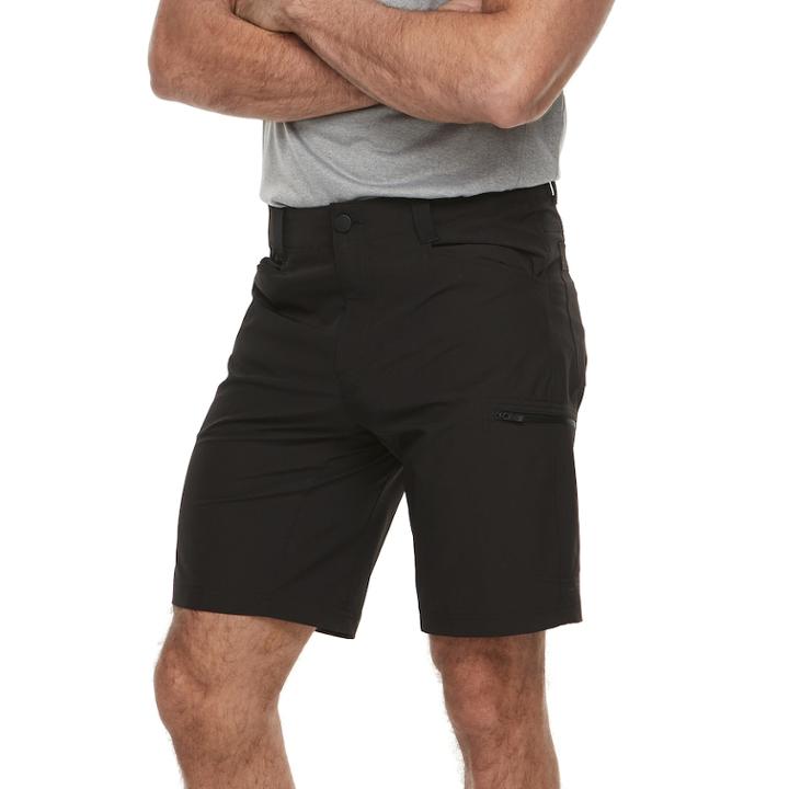 Men's Zeroxposur Anvil Classic-fit Hybrid Shorts, Size: 34, Black