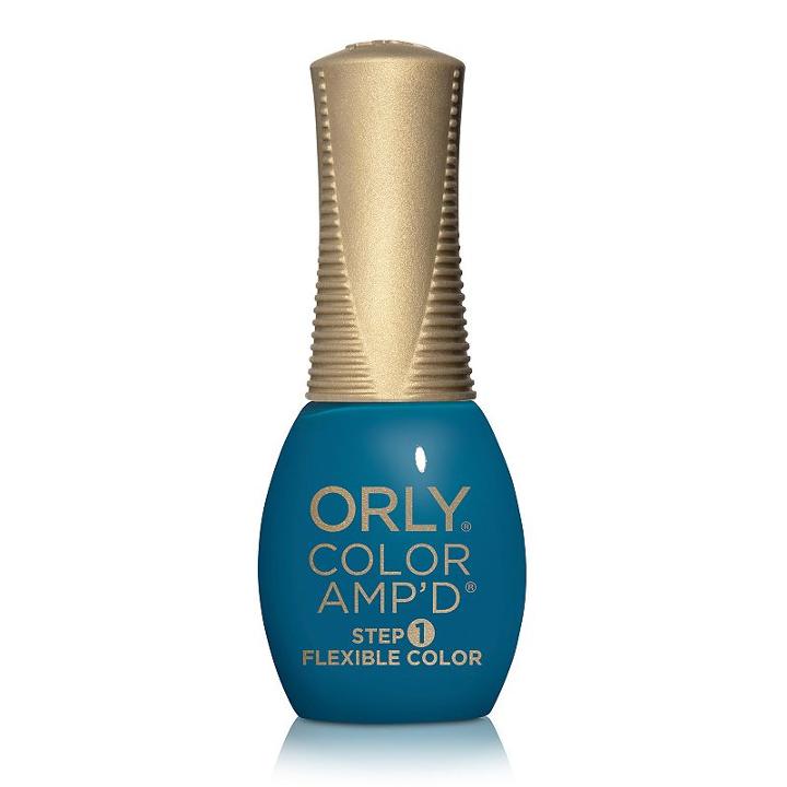 Orly Color Amp'd Flexible Color Nail Polish - Rooftop Lounge, Blue