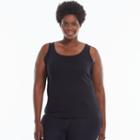 Plus Size Sonoma Goods For Life&trade; Layering Tank, Women's, Size: 3xl, Black