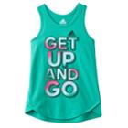 Toddler Girl Adidas Graphic Tank Top, Size: 3t, Brt Green