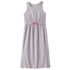 Girls 4-10 Jumping Beans&reg; Split Hem Polka-dot Maxi Dress, Girl's, Size: 6, Light Grey
