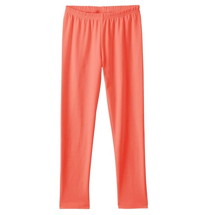 Girls 4-10 Jumping Beans&reg; Solid Knit Leggings, Girl's, Size: 4, Lt Orange