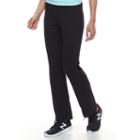 Petite Tek Gear&reg; Dry Tek Straight-leg Pants, Women's, Size: Xl Petite, Black
